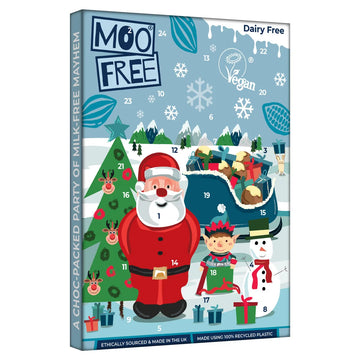 Moo Free White Chocolate Advent Calendar 70g