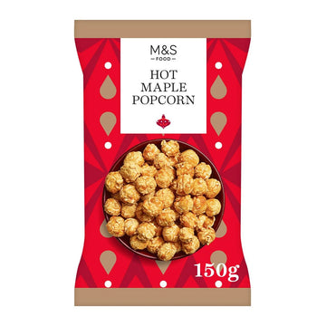 M&S Hot Maple Popcorn 150g