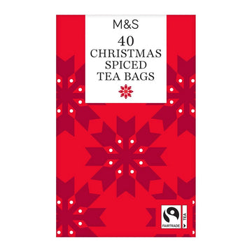 M&S Christmas Spiced Tea 40 per pack