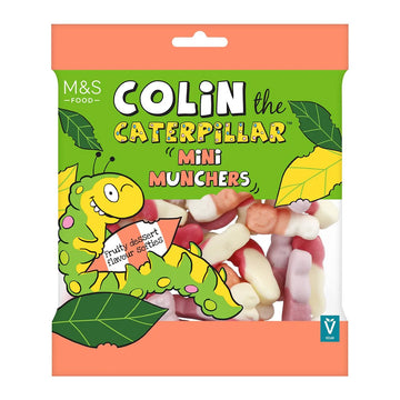 M&S Colin The Caterpillar Mini Munchers 150g