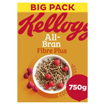 Kellogg's All-Bran Breakfast Cereal Fibre Plus 750g