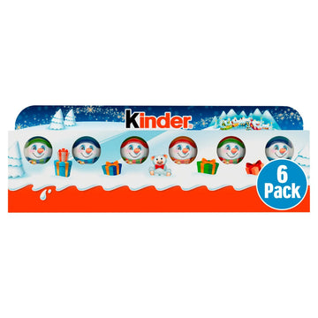 Kinder Chocolate Christmas Mini Figures 6x15g
