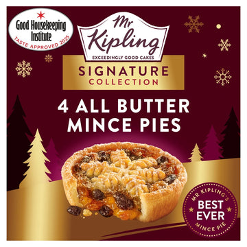 Mr Kipling Signature Mince Pies 4pk