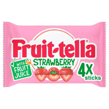 Fruittella Strawberry Chewy Sweets 4 Pack