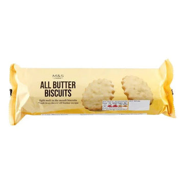 M&S All Butter Biscuits - Delightful 200g Snack for Tea