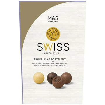 Delicious M&S) Swiss Chocolate Truffle Assortment 665g