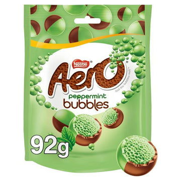 Aero Bubbles Peppermint Mint Chocolate Sharing Bag 80g