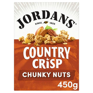 Jordans Country Crisp Breakfast Cereal with Chunky Nuts 450g