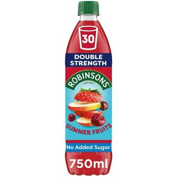 Robinsons Double Strength Summer Fruits Squash 750ml