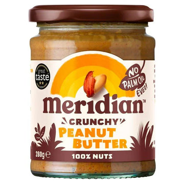 Crunchy 100% Peanut Butter 280g