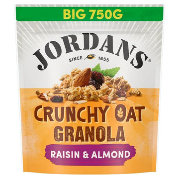 Jordans Crunchy Oat Raisin & Almond Granola Breakfast Cereal 750g