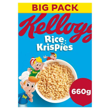 Kellogg's Rice Krispies Breakfast Cereal 660g