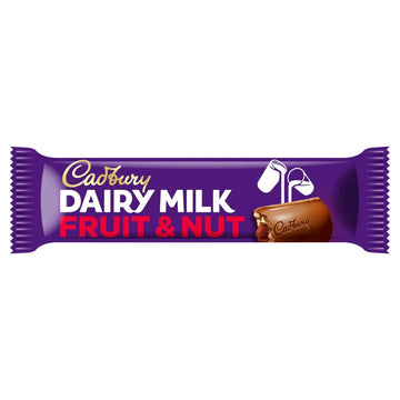 Cadbury Dairy Milk Fruit & Nut Chocolate Bar 49g