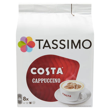 Tassimo Costa Cappuccino Coffee Pods