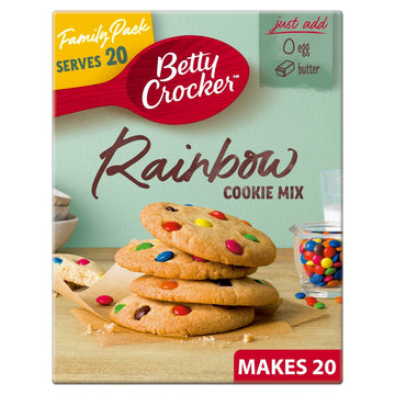 Betty Crocker Rainbow Cookie Mix 495g - Perfect For Family Baking