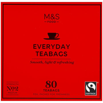 M&S Fairtrade Tea Bags