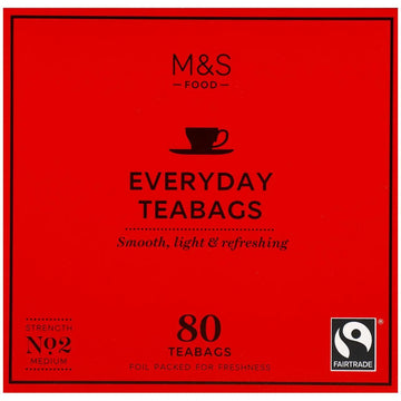 M&S Fairtrade Tea Bags