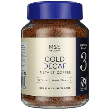 M&S Fairtrade Decaf Gold Instant Coffee 200g