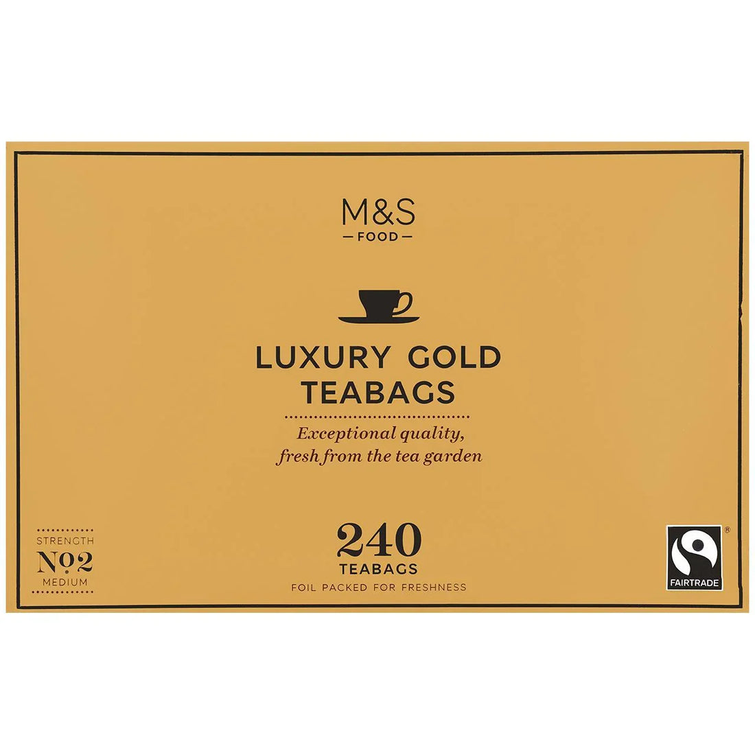 M&S Gold Tea Bags 240