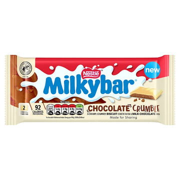 Milkybar Chocolate Crumble White Chocolate Bar 84g