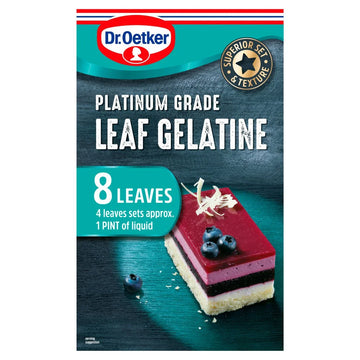Dr Oetker Platinum Grade Leaf Gelatine