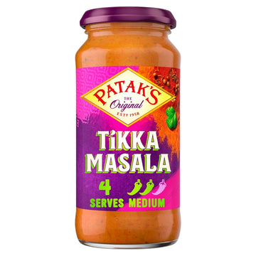 Patak's Delicious Tikka Masala Curry Sauce 450g