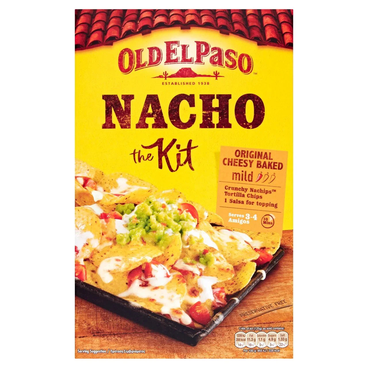 Old El Paso Nacho Dinner Kit 520g