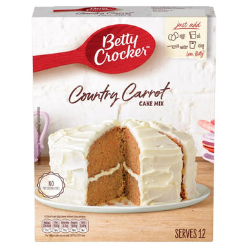 Delicious Betty Crocker Carrot Cake Mix 425g