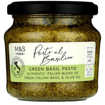 M&S Made in Italy 190g Green Pesto Sauce for Pasta