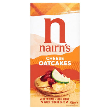 Delicious Nairn's Cheese Oatcakes 200g