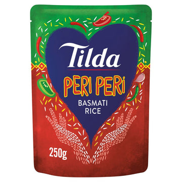 Microwave Peri Peri Basmati Rice