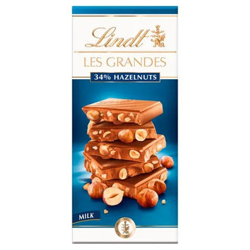 Lindt Les Grandes Milk Chocolate Bar 150g