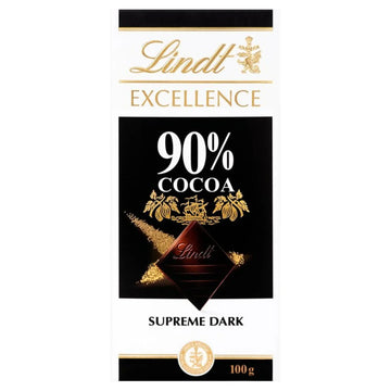 Lindt Excellence 90% Dark Chocolate