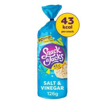 Snack a Jacks Jumbo Salt & Vinegar Rice Cakes