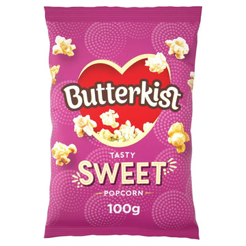 Indulgent Butterkist Sweet Popcorn Snack Pack 100g