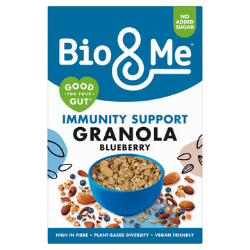 Bio&Me Immunity Support Blueberry Granola 360g