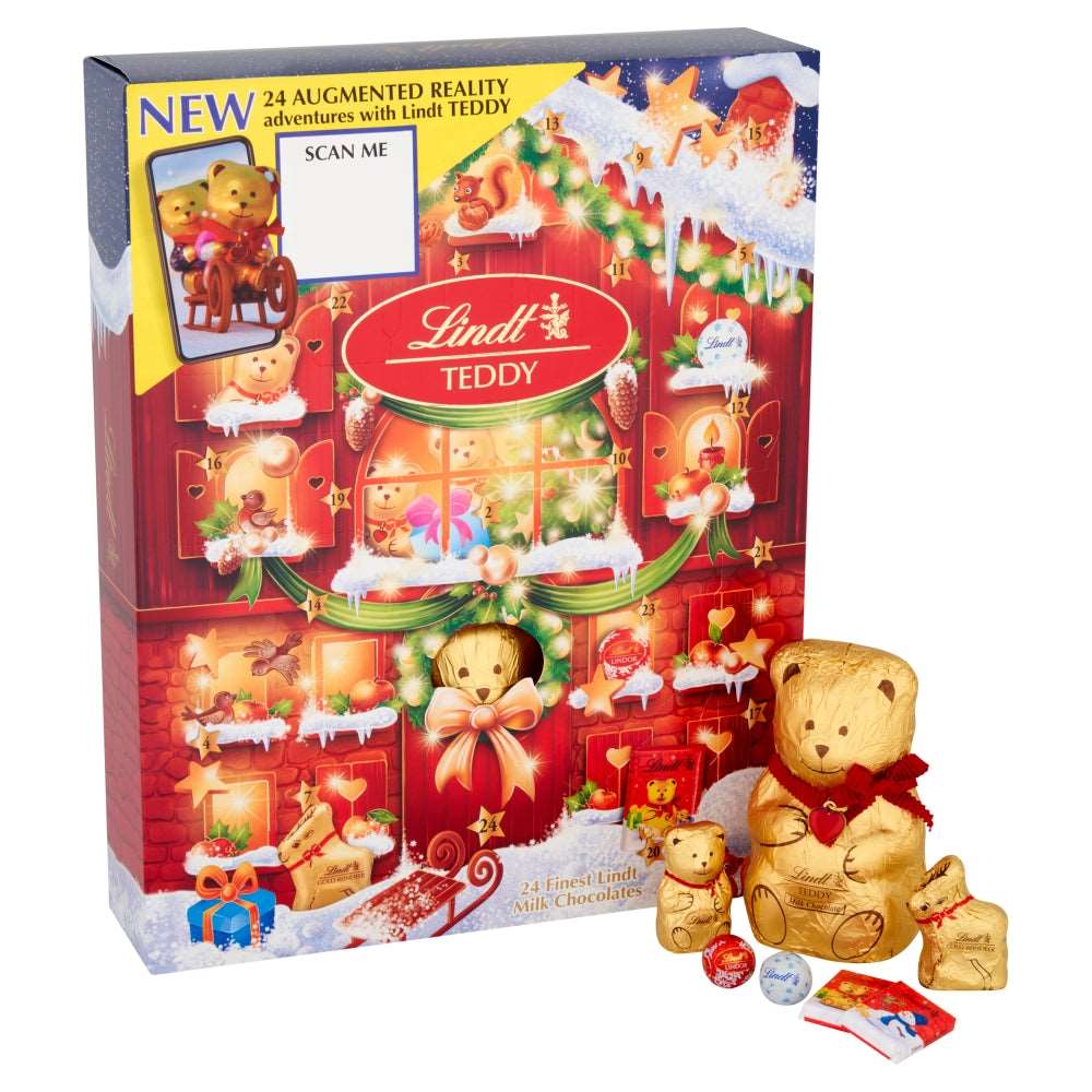 Lindt Teddy Bear Chocolate Advent Calendar 250g