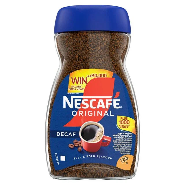 Decaf Instant Coffee 100g Nescafe Original