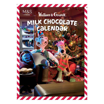 M&S Wallace & Gromit Milk Chocolate Advent Calendar 80g