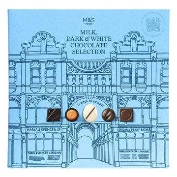 M&S Collection Milk, Dark & White Selection 300g