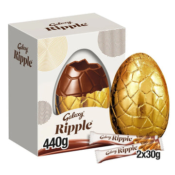 Galaxy Ripple Chocolate Giant Easter Egg 440g