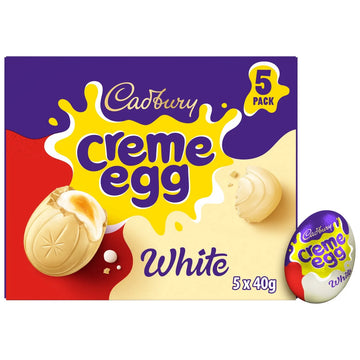 Cadbury White Creme Egg 5pk