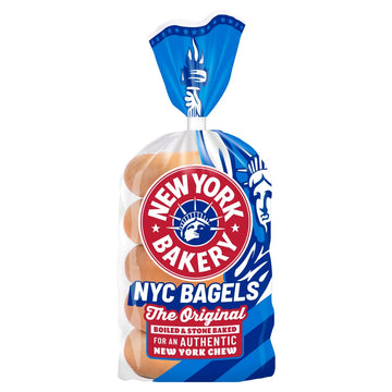 New York Bakery Original Bagels 5pk (Life 5d+)