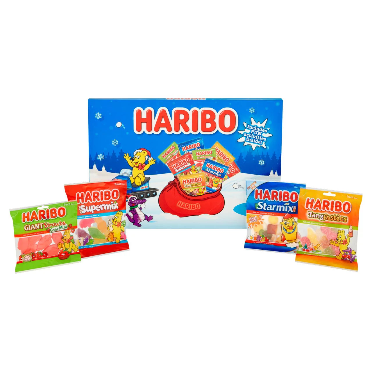 Haribo Christmas Sweets Selection Box Multipack 182g