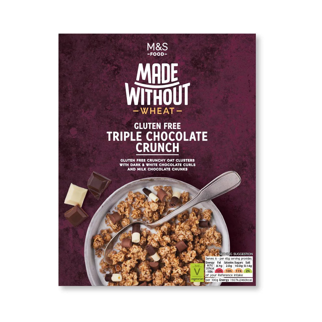M&S Made Without Triple Chocolate Crunch 360g