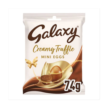 Galaxy Truffles Milk Chocolate Easter Mini Eggs Bag 74g
