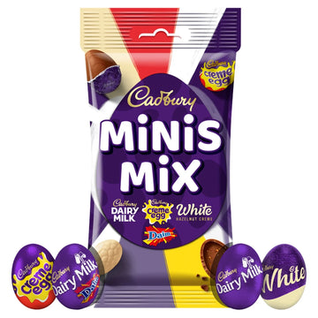 Cadbury Assortment Minis Mix Sharing Bag 232g