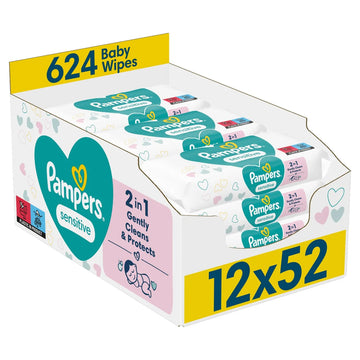 Pampers Baby Wipes Sensitive 12pk