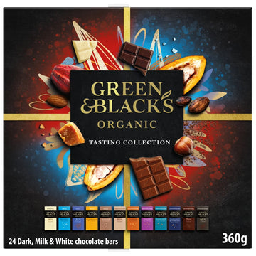 Green & Black's Organic Tasting Collection Chocolate Gift 360g