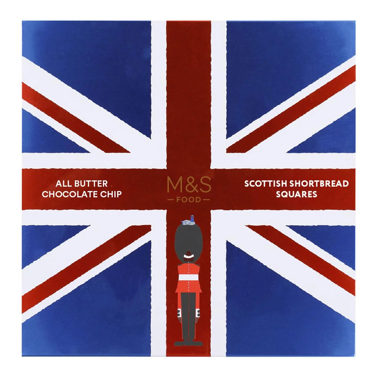 M&S All Butter Dark Chocolate Chip Shortbread 200g